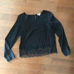 Aritzia silk top